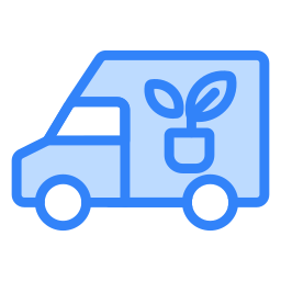 Delivery van icon