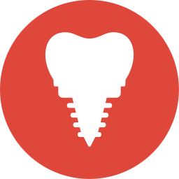 Dental implant icon