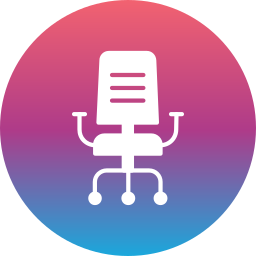 Office chair icon