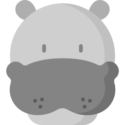 hippopotame Icône