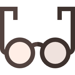 des lunettes Icône