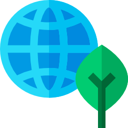 Planet earth icon