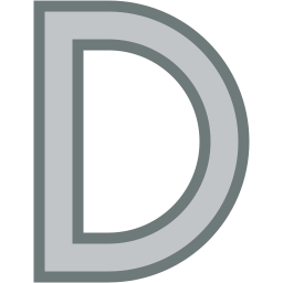 buchstabe d. icon