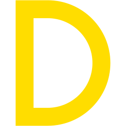 Letter D icon