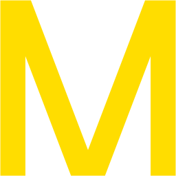 Letter m icon