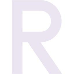 Letter r icon