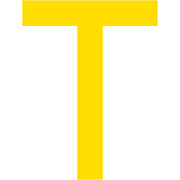 Letter T  icon