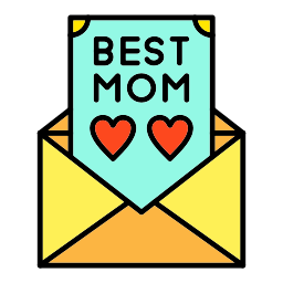 Greeting card icon