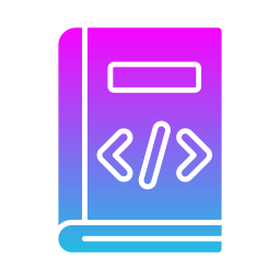 Coding book icon