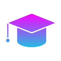 Graduation hat icon