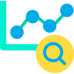 Line chart icon