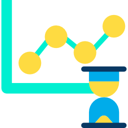 Line chart icon