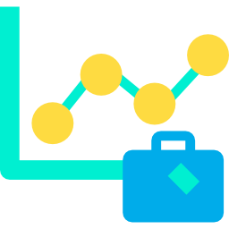 Line chart icon