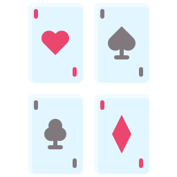 Poker cards icon