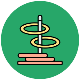 Ring toss icon