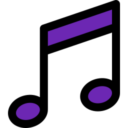 Musical note icon