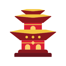 chinesischer tempel icon