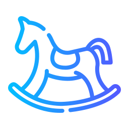 Rocking horse icon