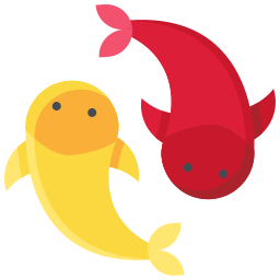 Carp fish icon