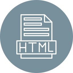 htmlファイル icon