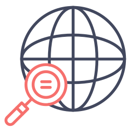 ricerca globale icona