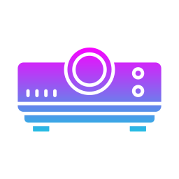 Video projector icon