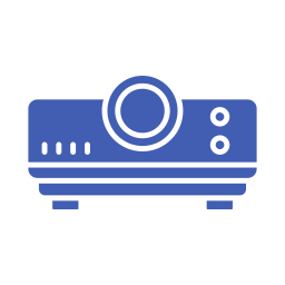 Video projector icon