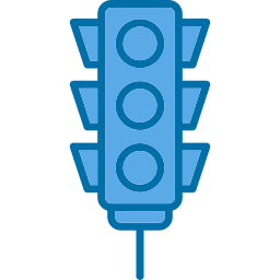 Traffic lights icon