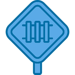 Traffic sign icon