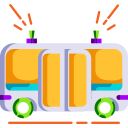 elektrischer bus icon