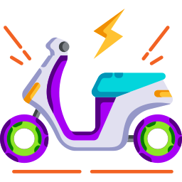 electric scooter icon