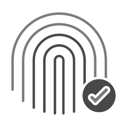 Fingerprint scanner icon