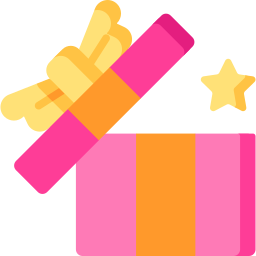 Gift box icon