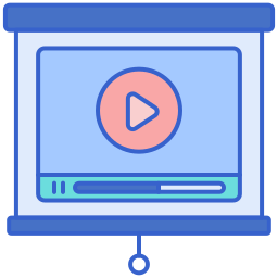 video präsentation icon