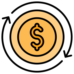 Cash flow icon