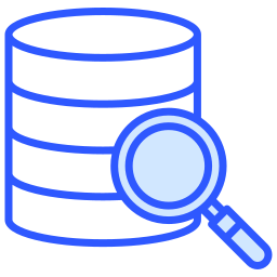 Data searching icon