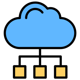 Cloud service icon