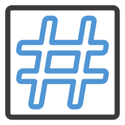 ハッシュタグ icon