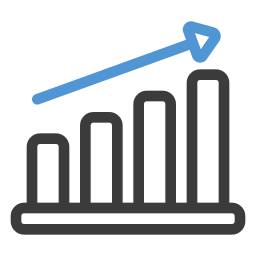 croissance Icône