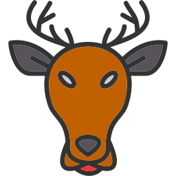 cerf Icône