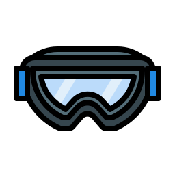 Ski goggles icon