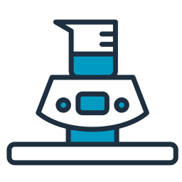 Analytical balance icon