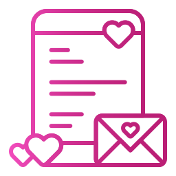 Love letter icon