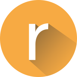 Letter r icon