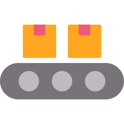 Belt conveyor icon