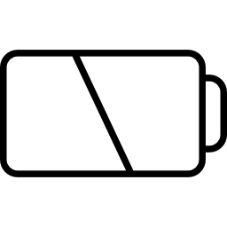 Half Battery icon