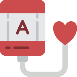 Blood donation icon