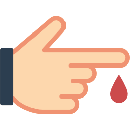 Blood donation icon