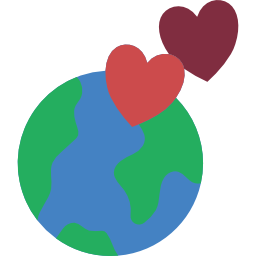 Planet earth icon