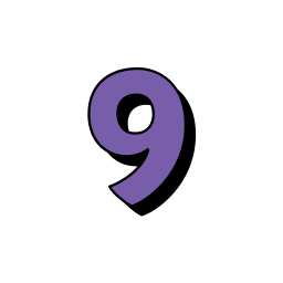 número 9 Ícone